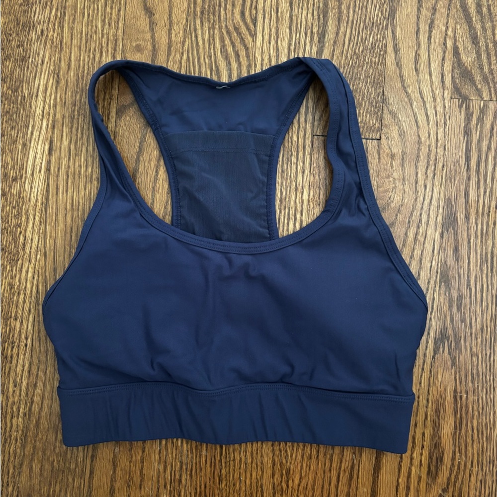 Fabletics Navy Sports Bra
